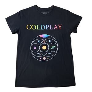 Coldplay Music of the Spheres Tour 2022 Concert Tee - Mens Size Small